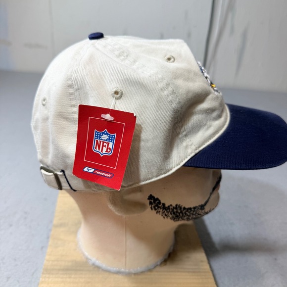 Vintage San Diego Super Bowl XXXVII 2003 NFL Football Cap Hat Reebok Mens Adult - Picture 5 of 11